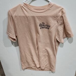 Men's Qualified Captain Tee With Graphic On Back